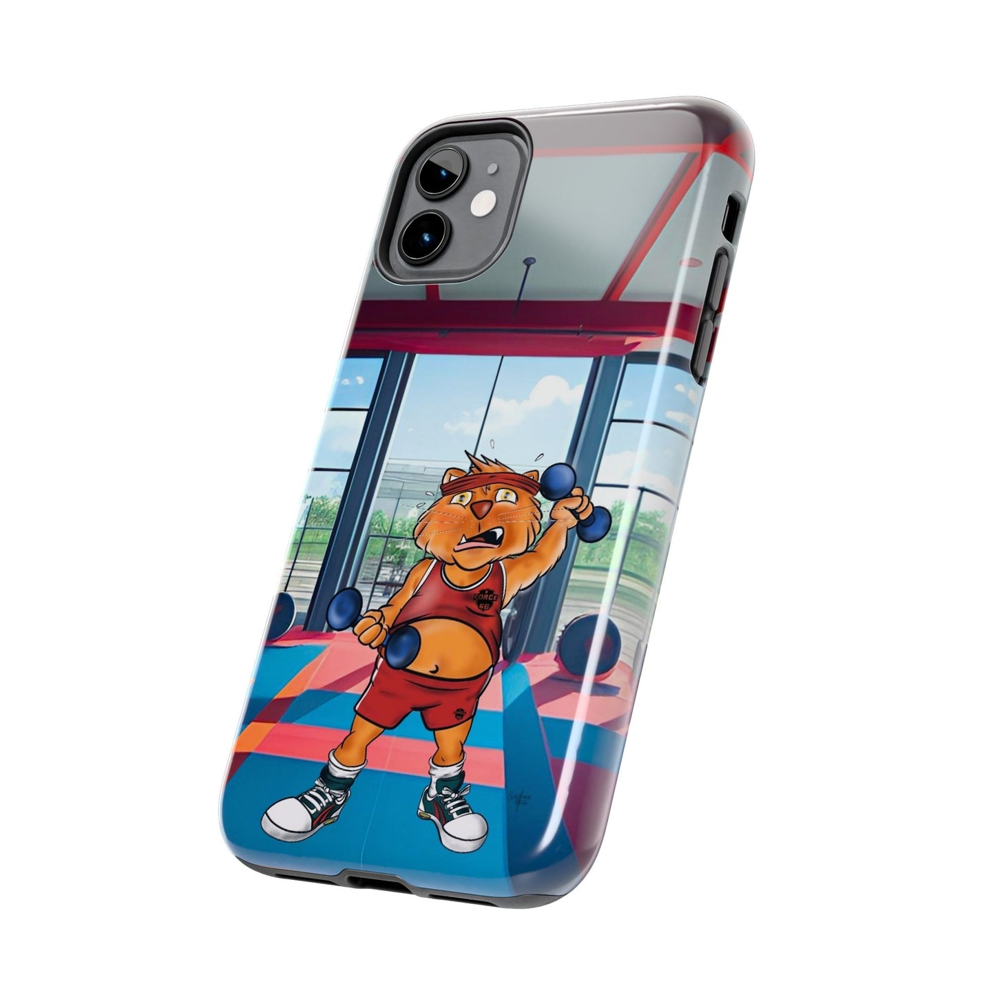 Force66.  Cat gym -IPhone case