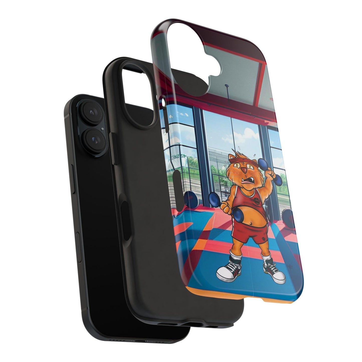 Force66.  Cat gym -IPhone case