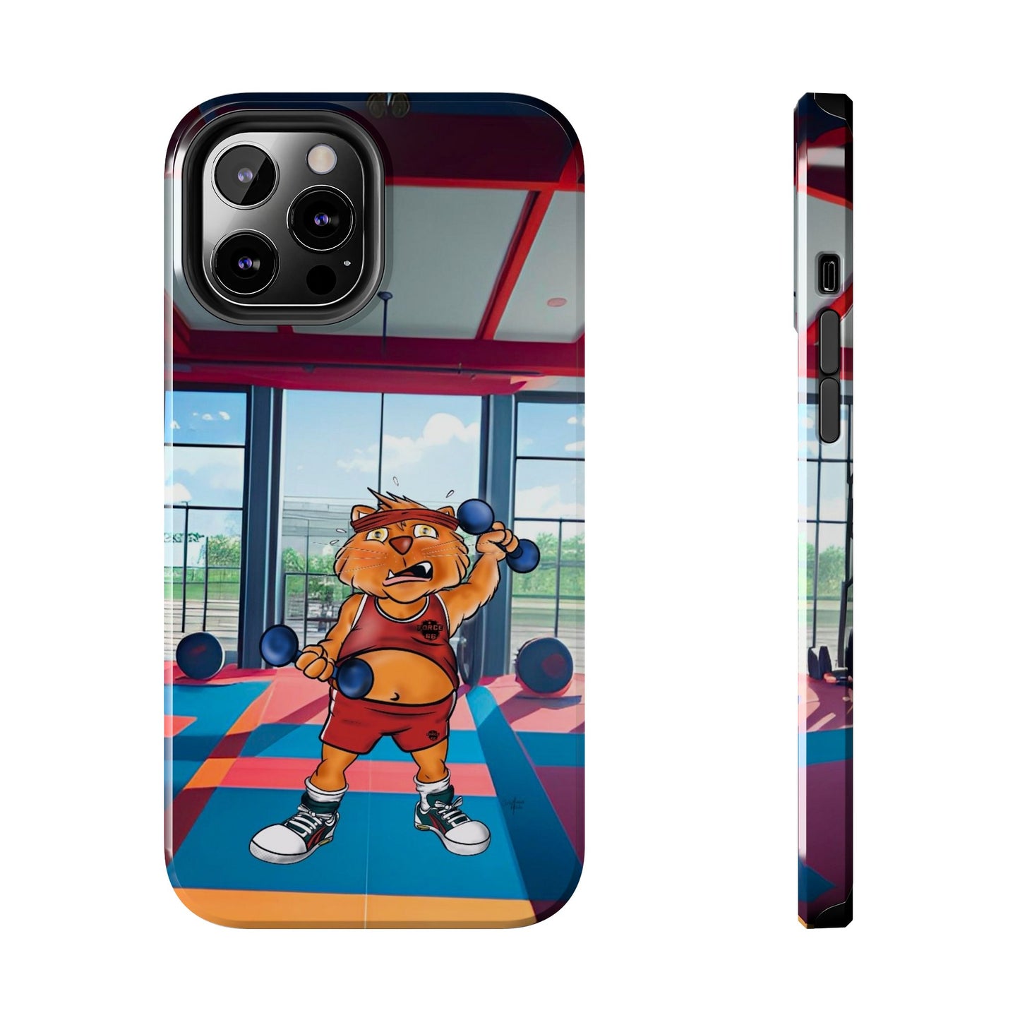 Force66.  Cat gym -IPhone case