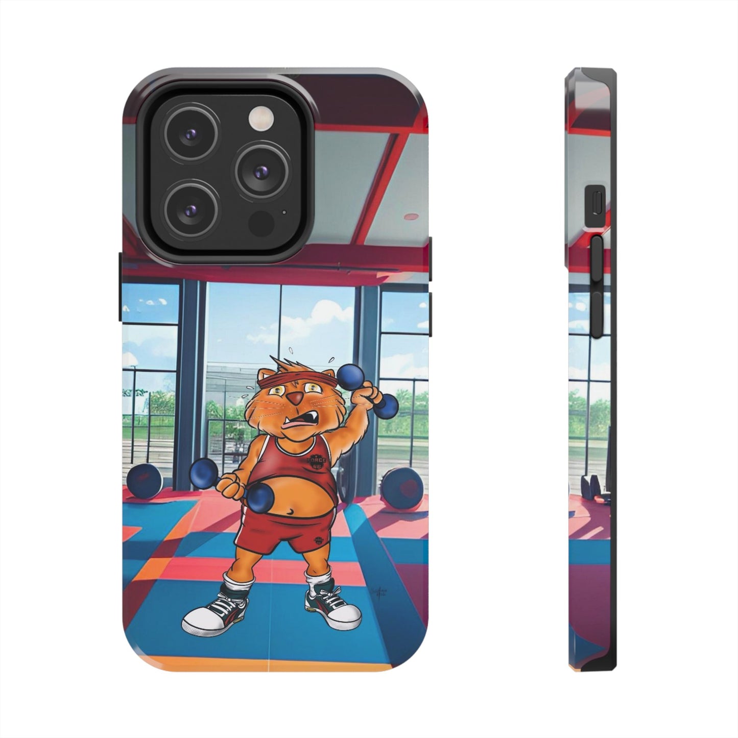 Force66.  Cat gym -IPhone case