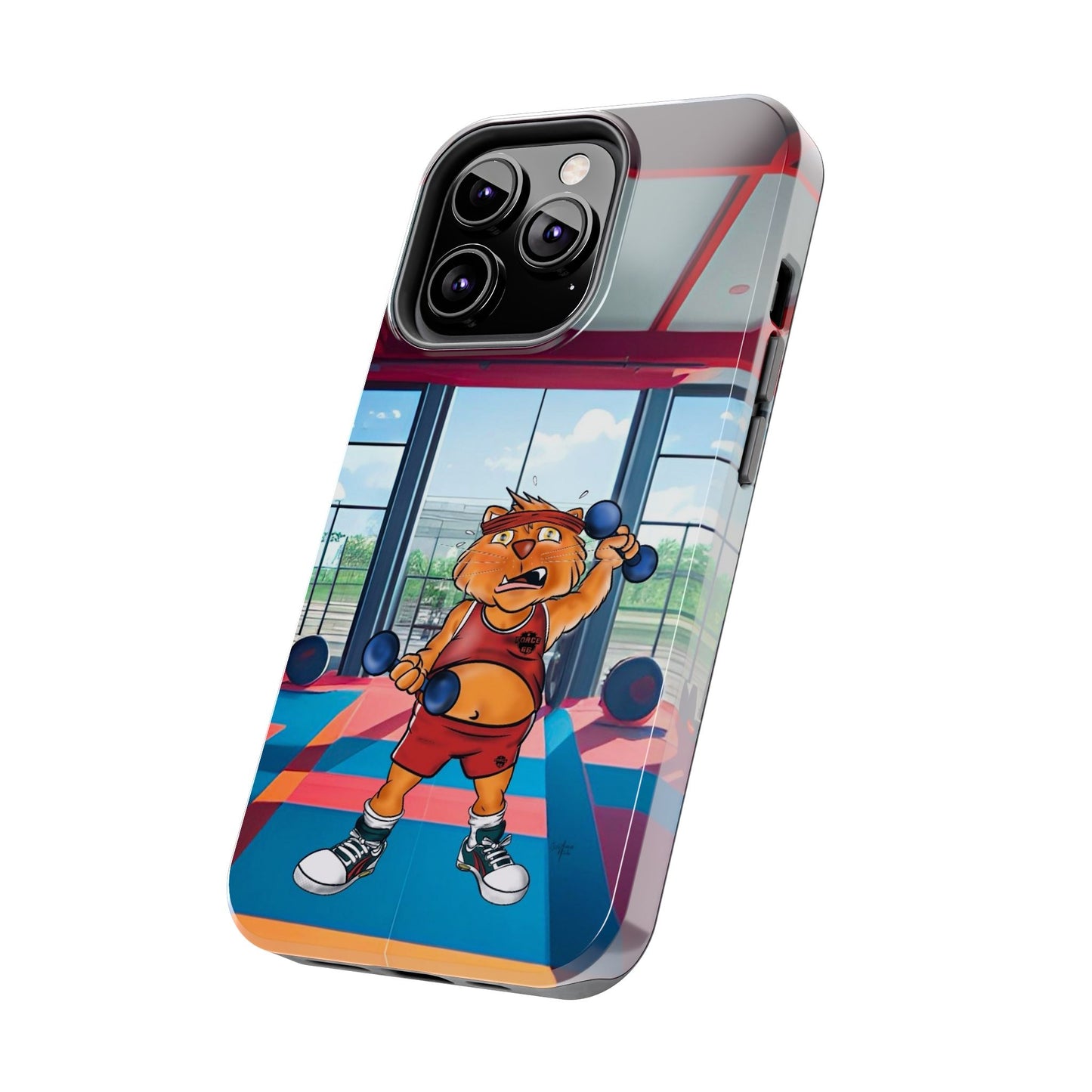 Force66.  Cat gym -IPhone case