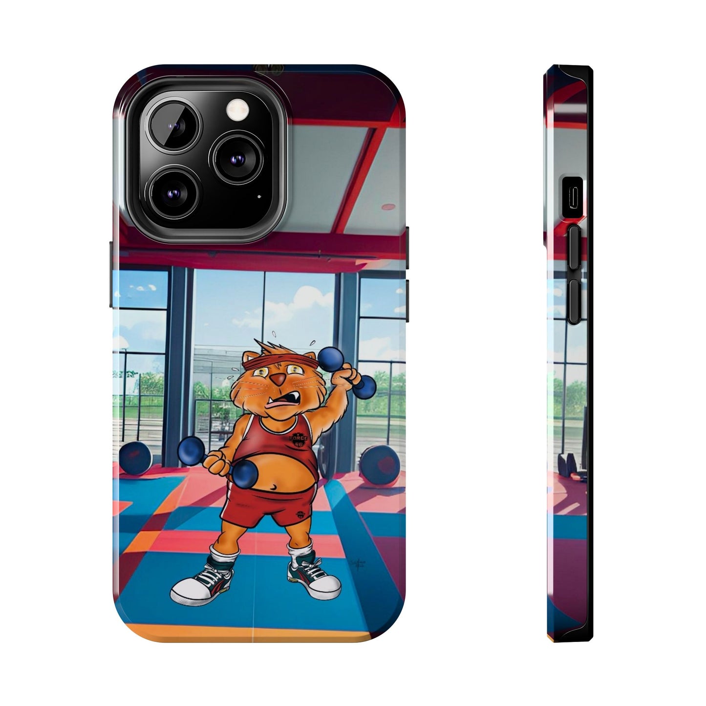 Force66.  Cat gym -IPhone case