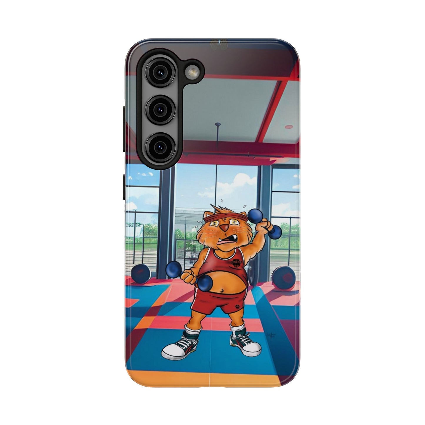 Force66.  Cat gym -IPhone case