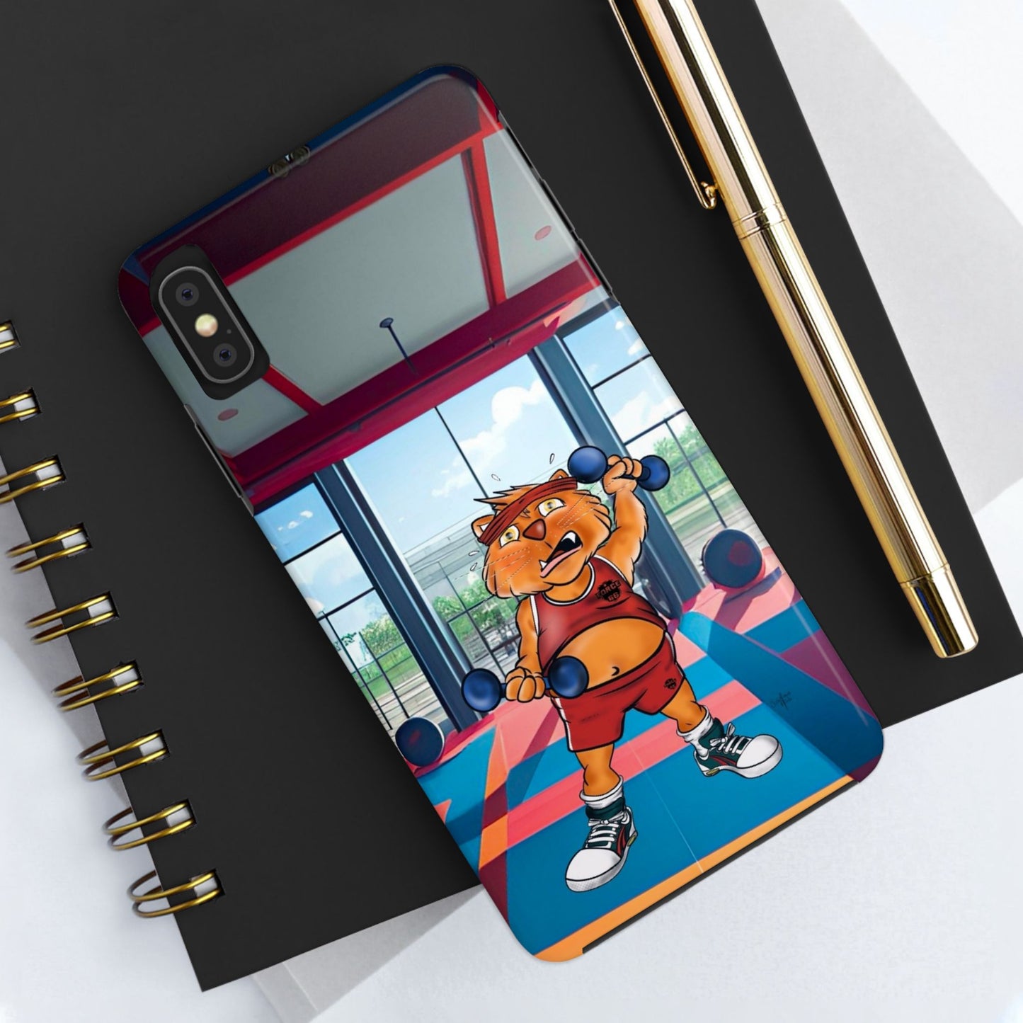 Force66.  Cat gym -IPhone case