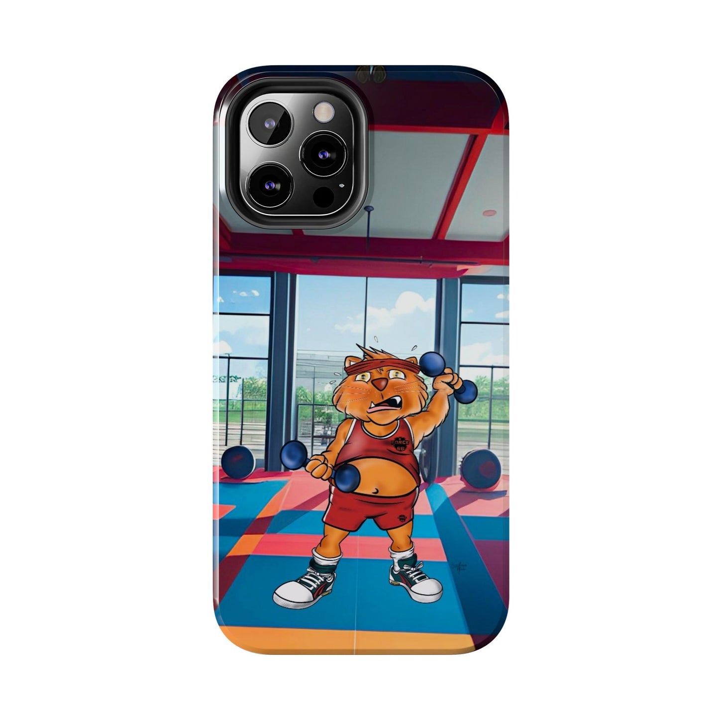 Force66.  Cat gym -IPhone case