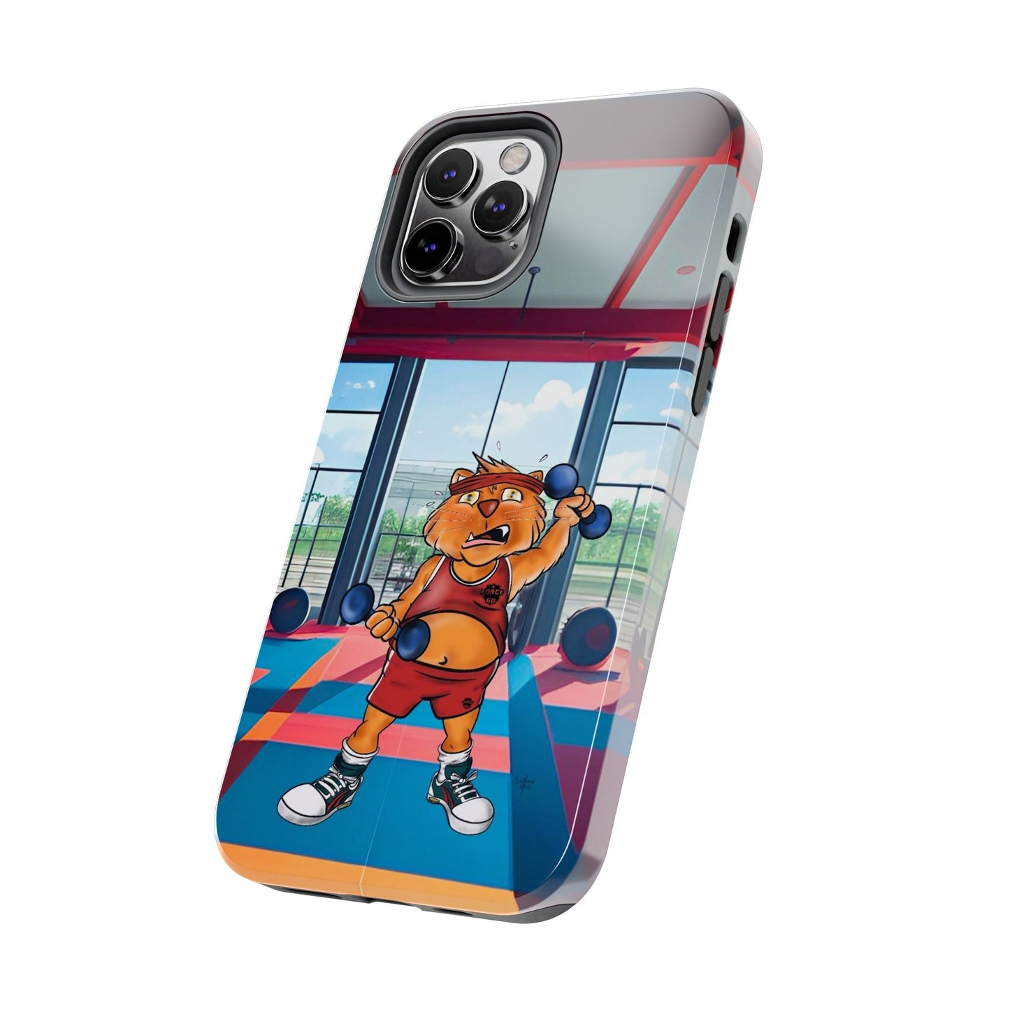 Force66.  Cat gym -IPhone case