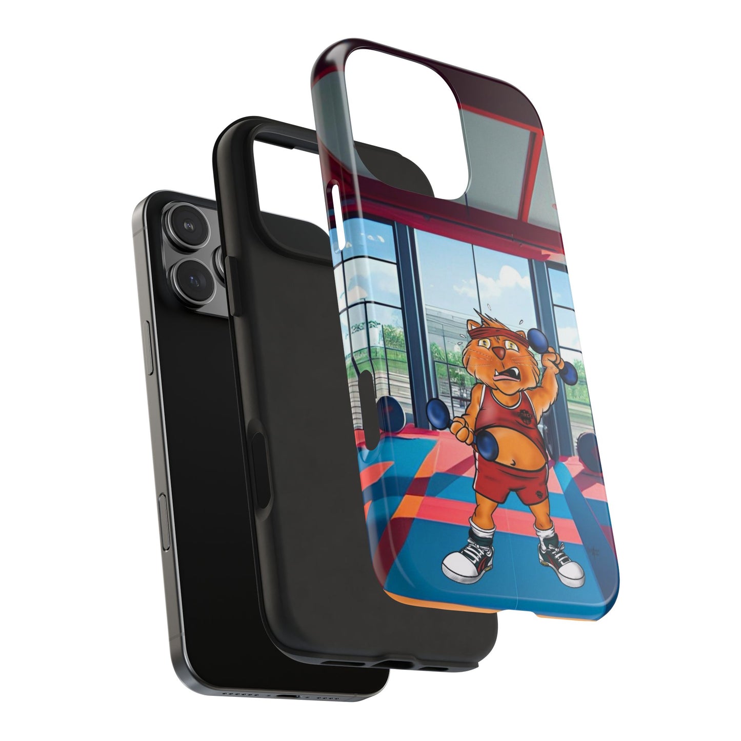 Force66.  Cat gym -IPhone case