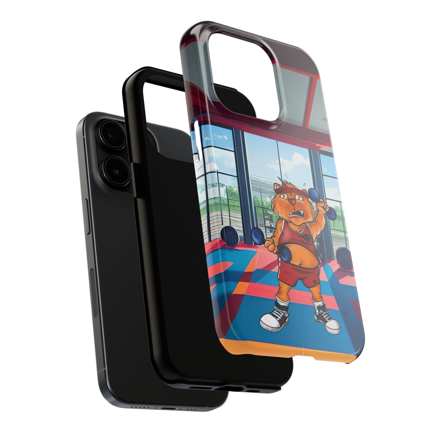 Force66.  Cat gym -IPhone case