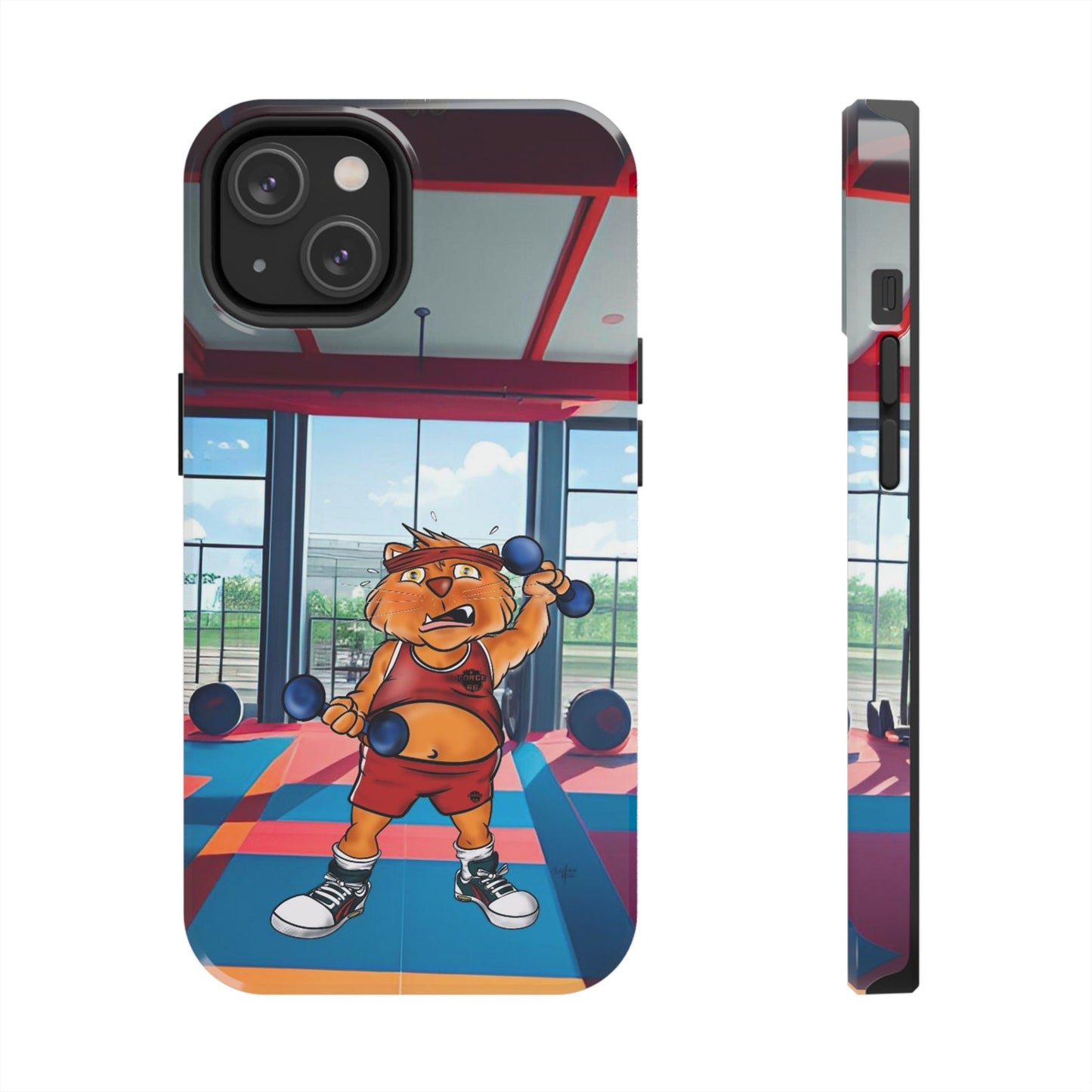 Force66.  Cat gym -IPhone case