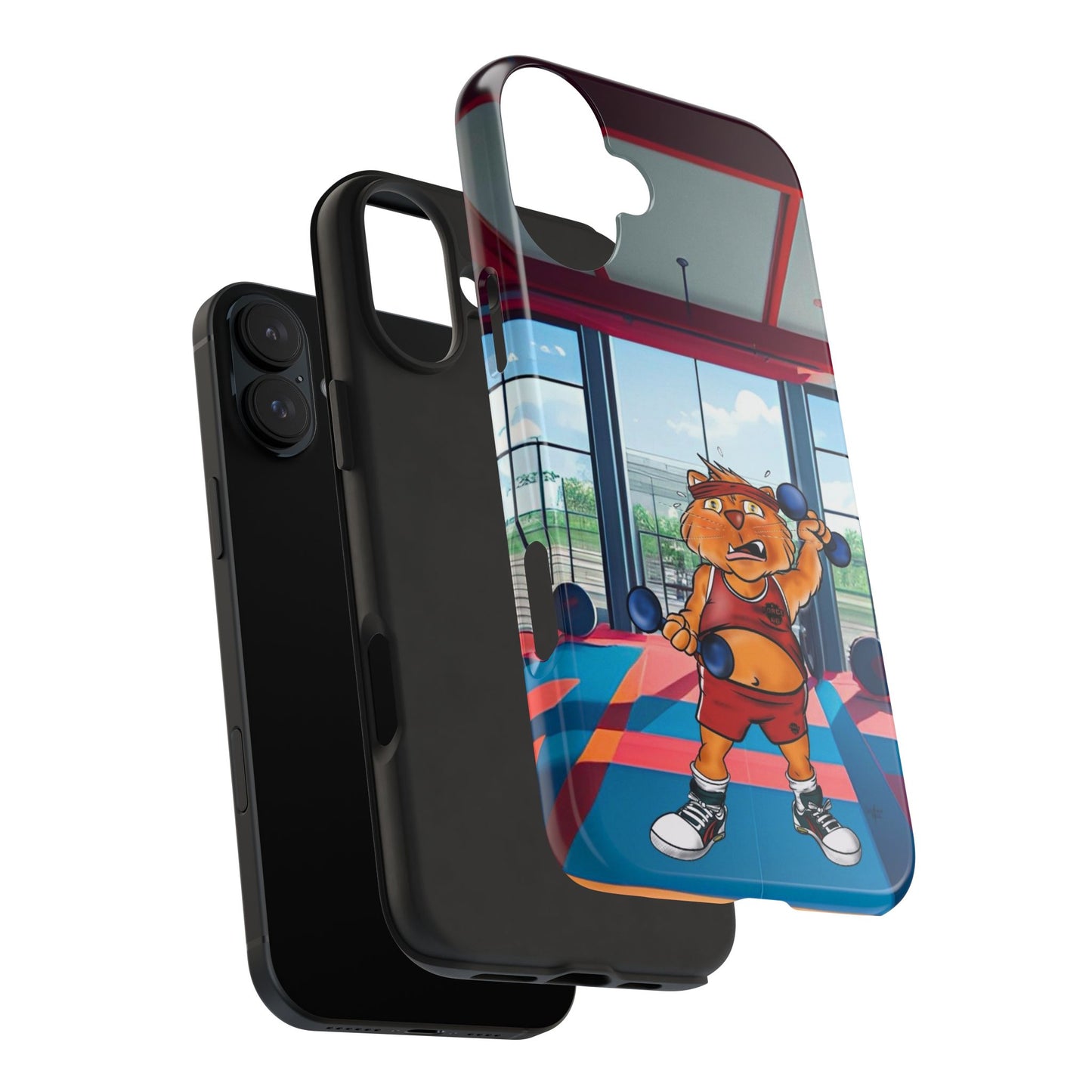 Force66.  Cat gym -IPhone case