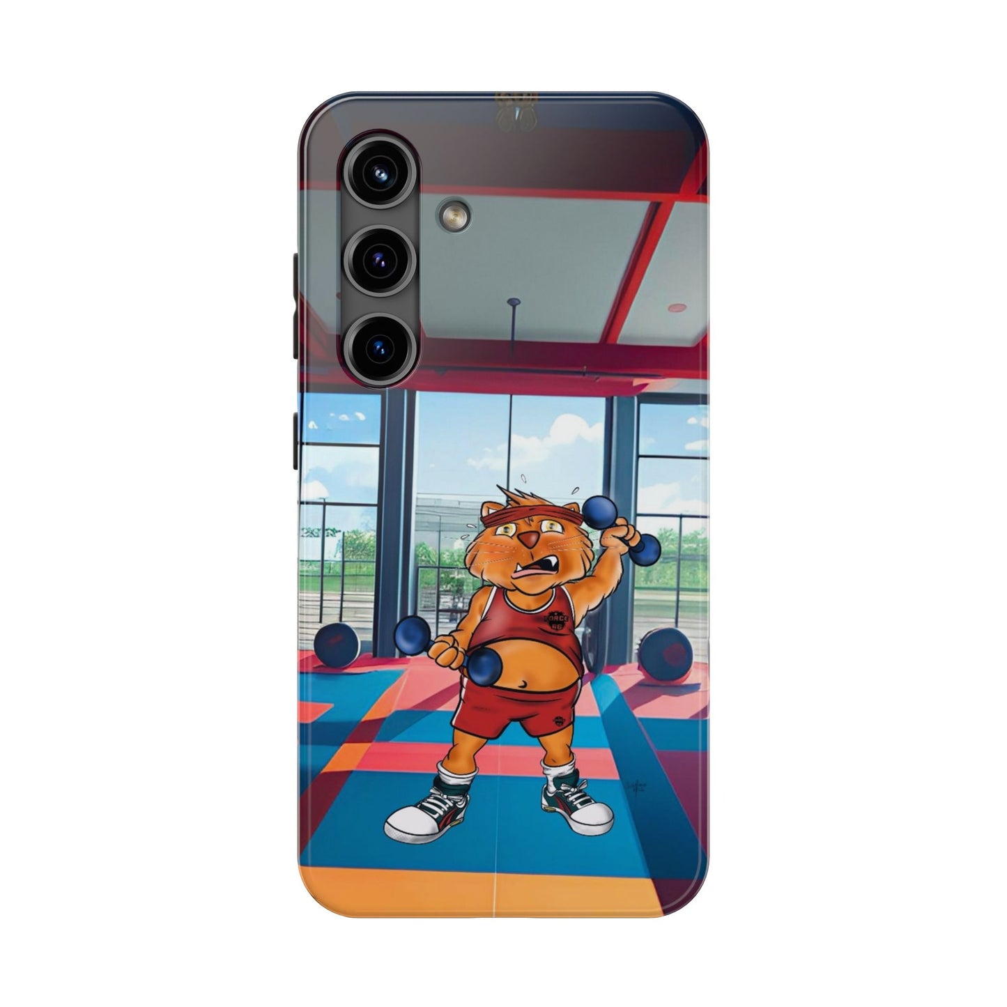 Force66.  Cat gym -IPhone case