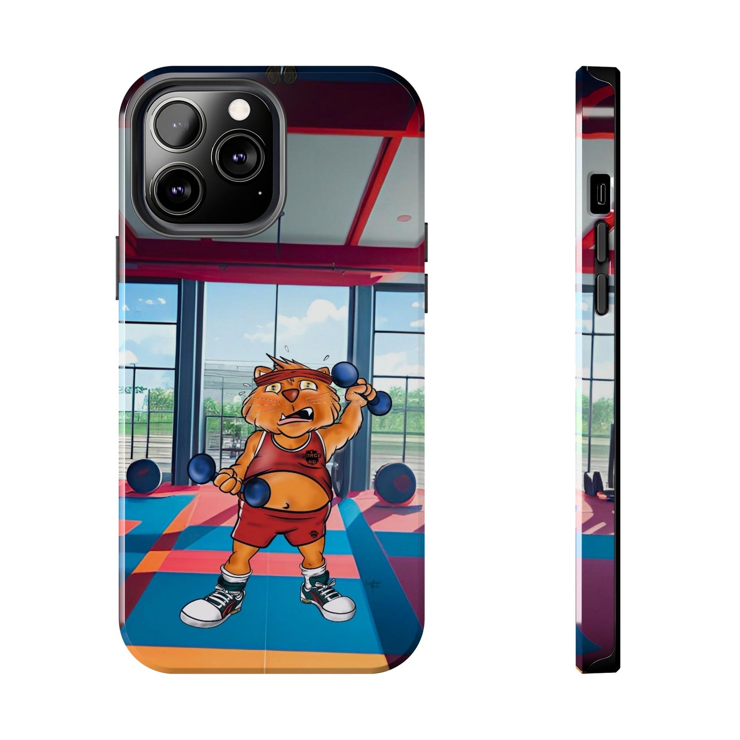 Force66.  Cat gym -IPhone case