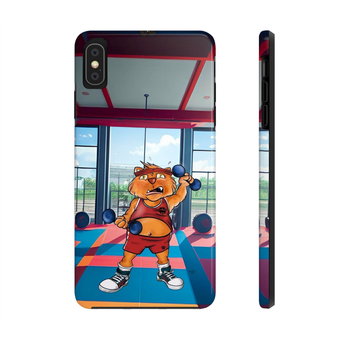 Force66.  Cat gym -IPhone case