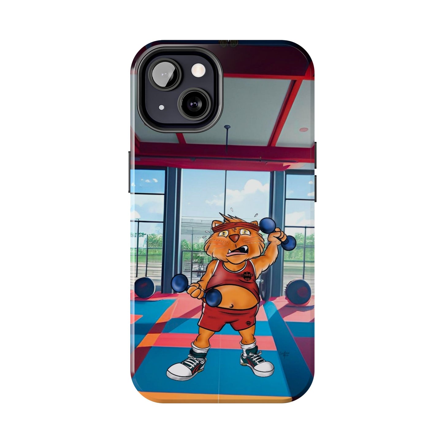 Force66.  Cat gym -IPhone case