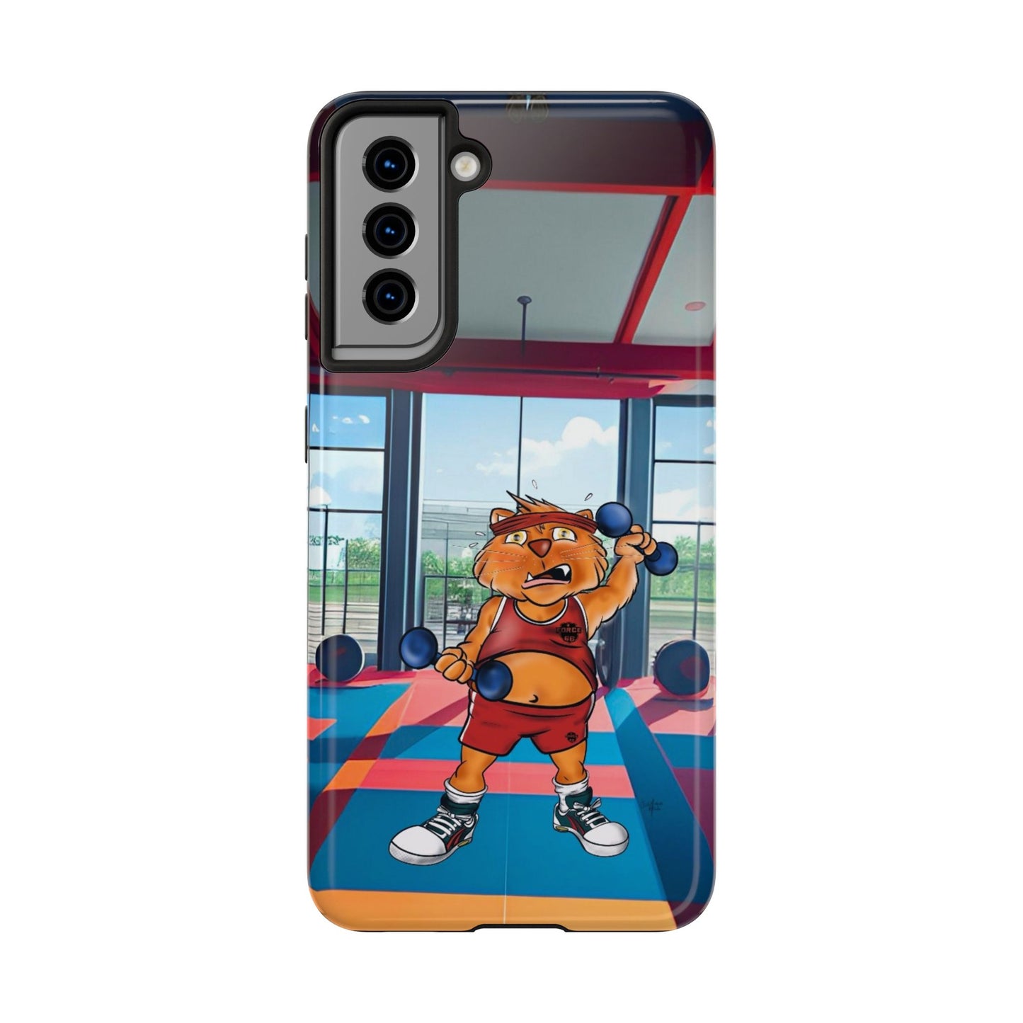 Force66.  Cat gym -IPhone case