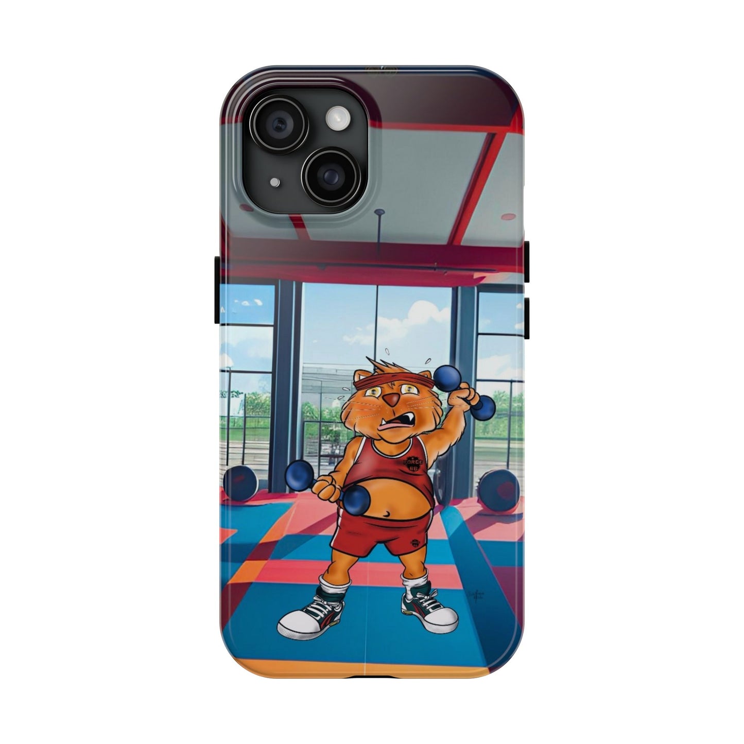 Force66.  Cat gym -IPhone case