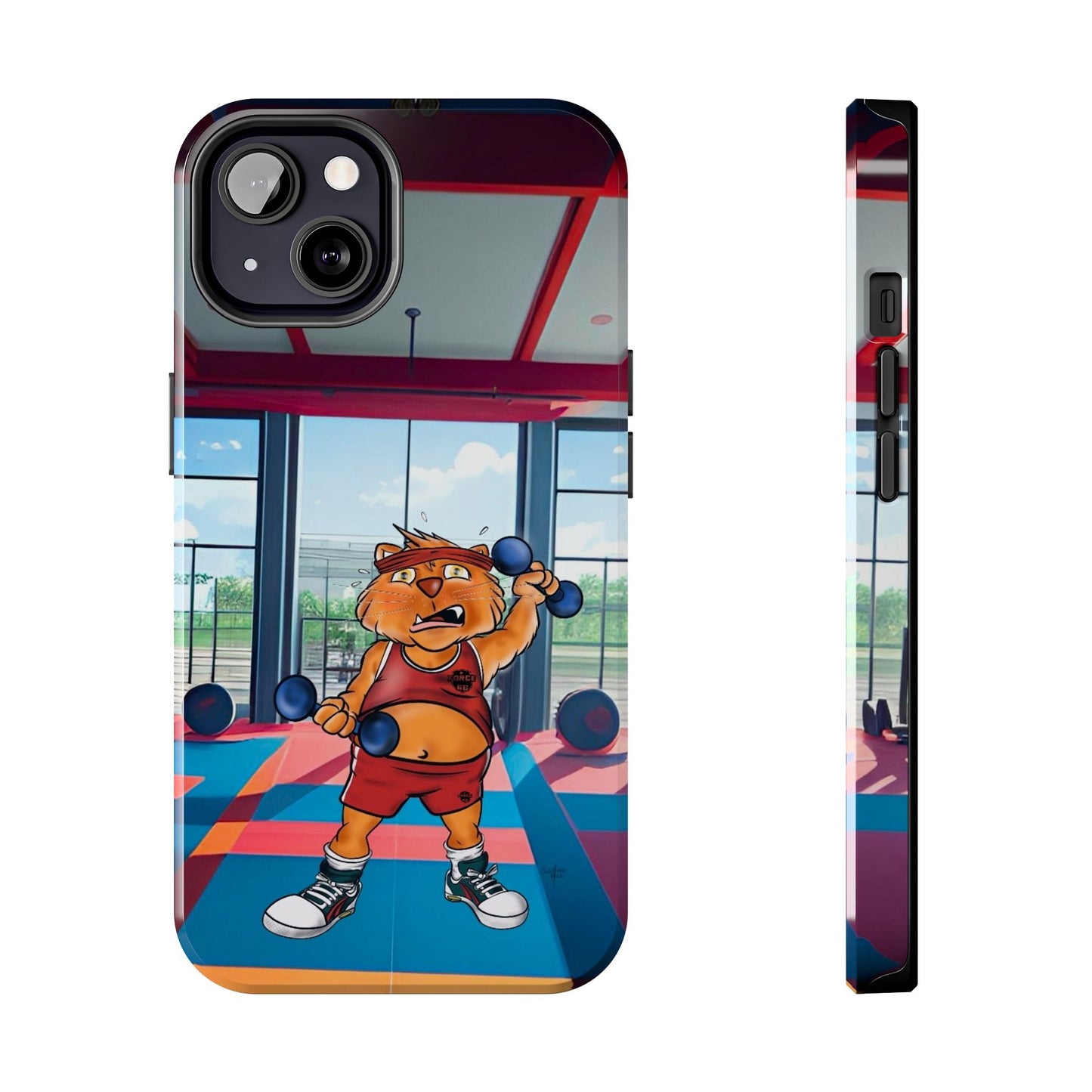 Force66.  Cat gym -IPhone case