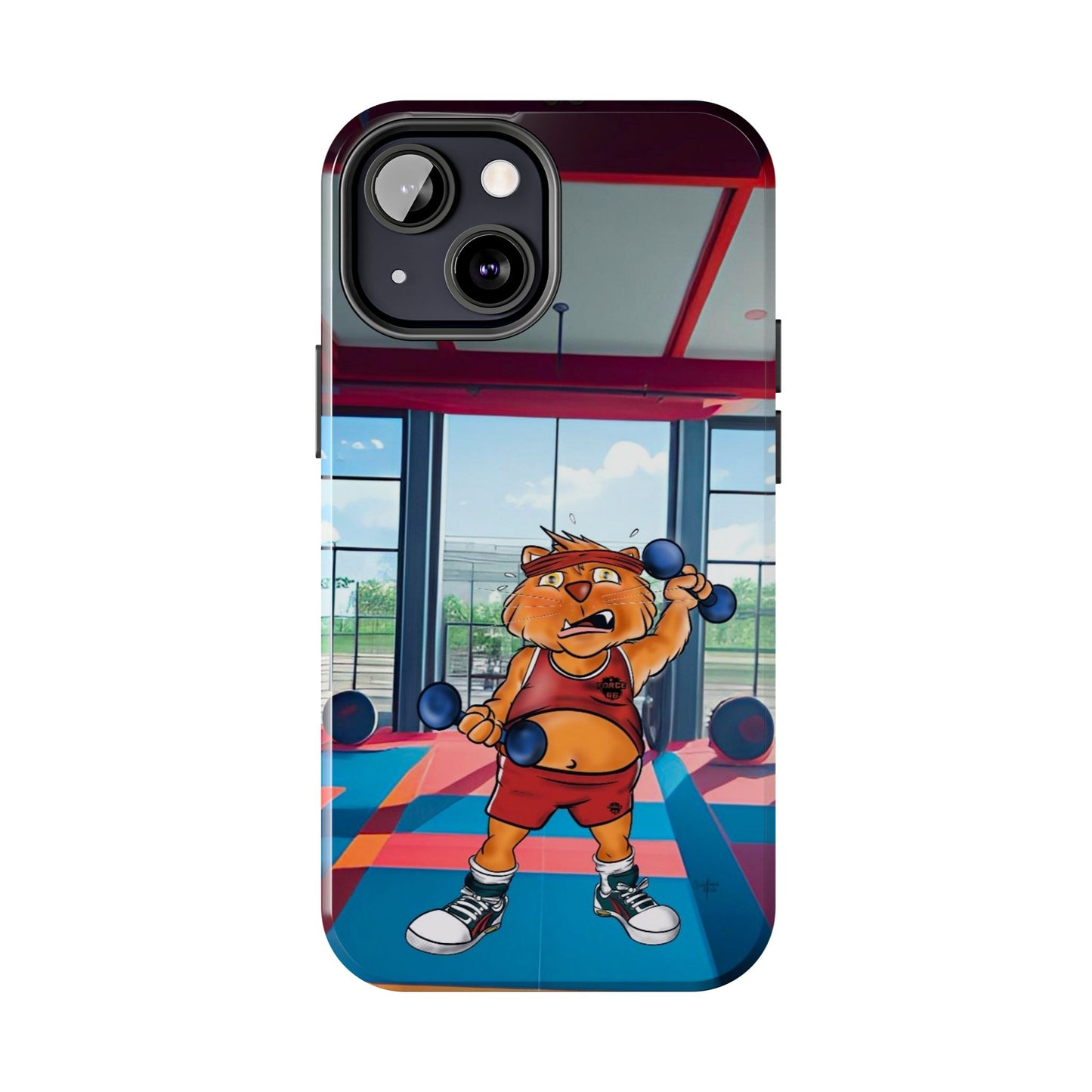 Force66.  Cat gym -IPhone case