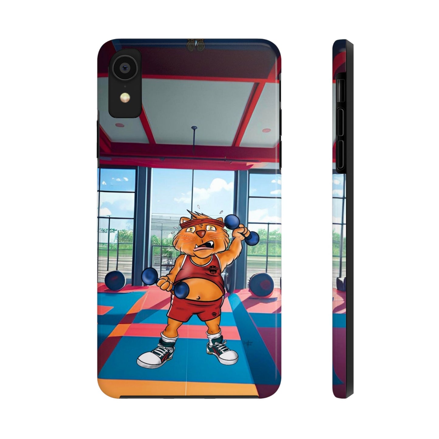 Force66.  Cat gym -IPhone case