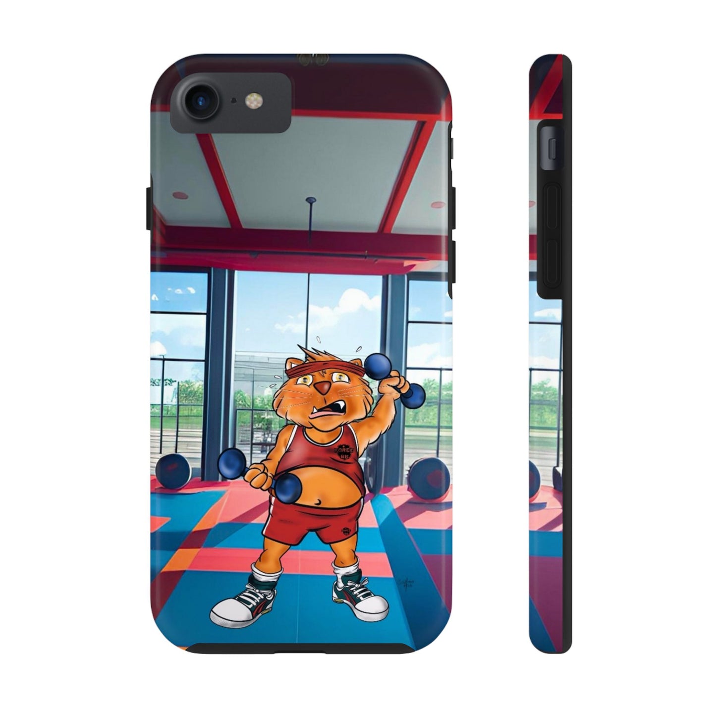 Force66.  Cat gym -IPhone case