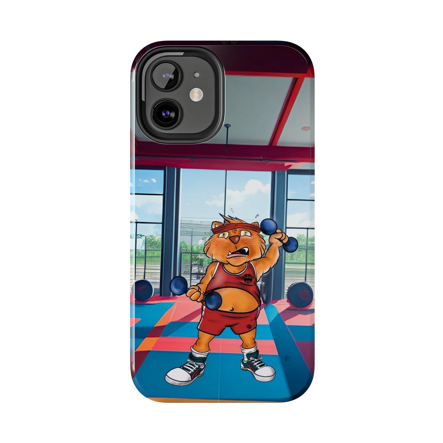 Force66.  Cat gym -IPhone case