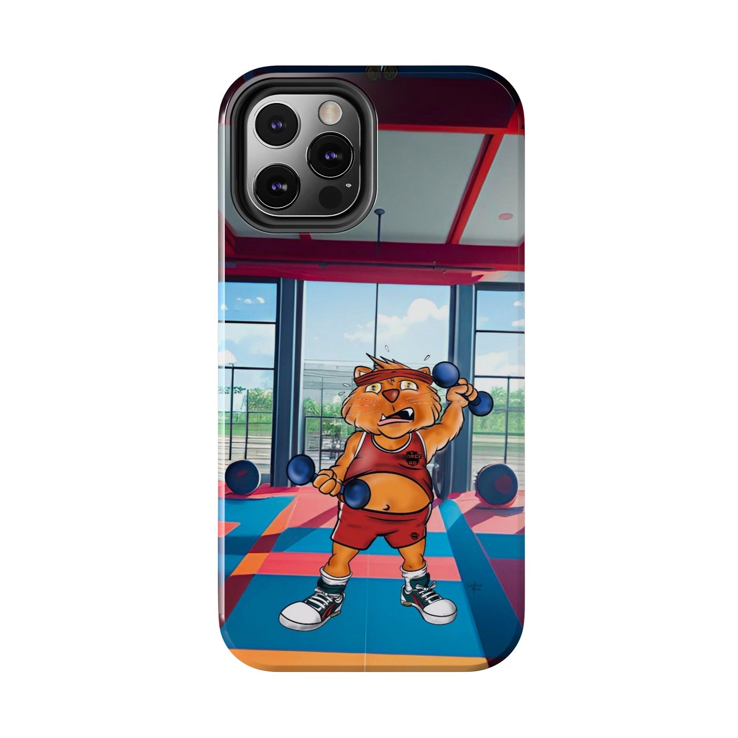 Force66.  Cat gym -IPhone case