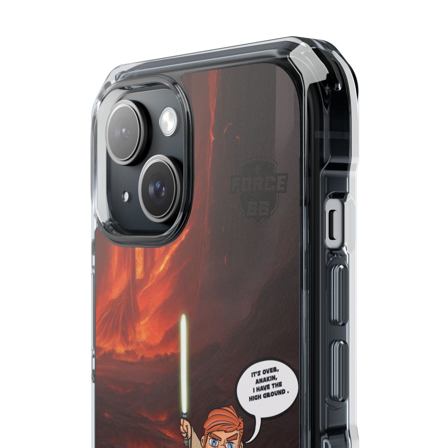 Force66. DUEL Magnetic Clear Impact Cases.  IPHONE