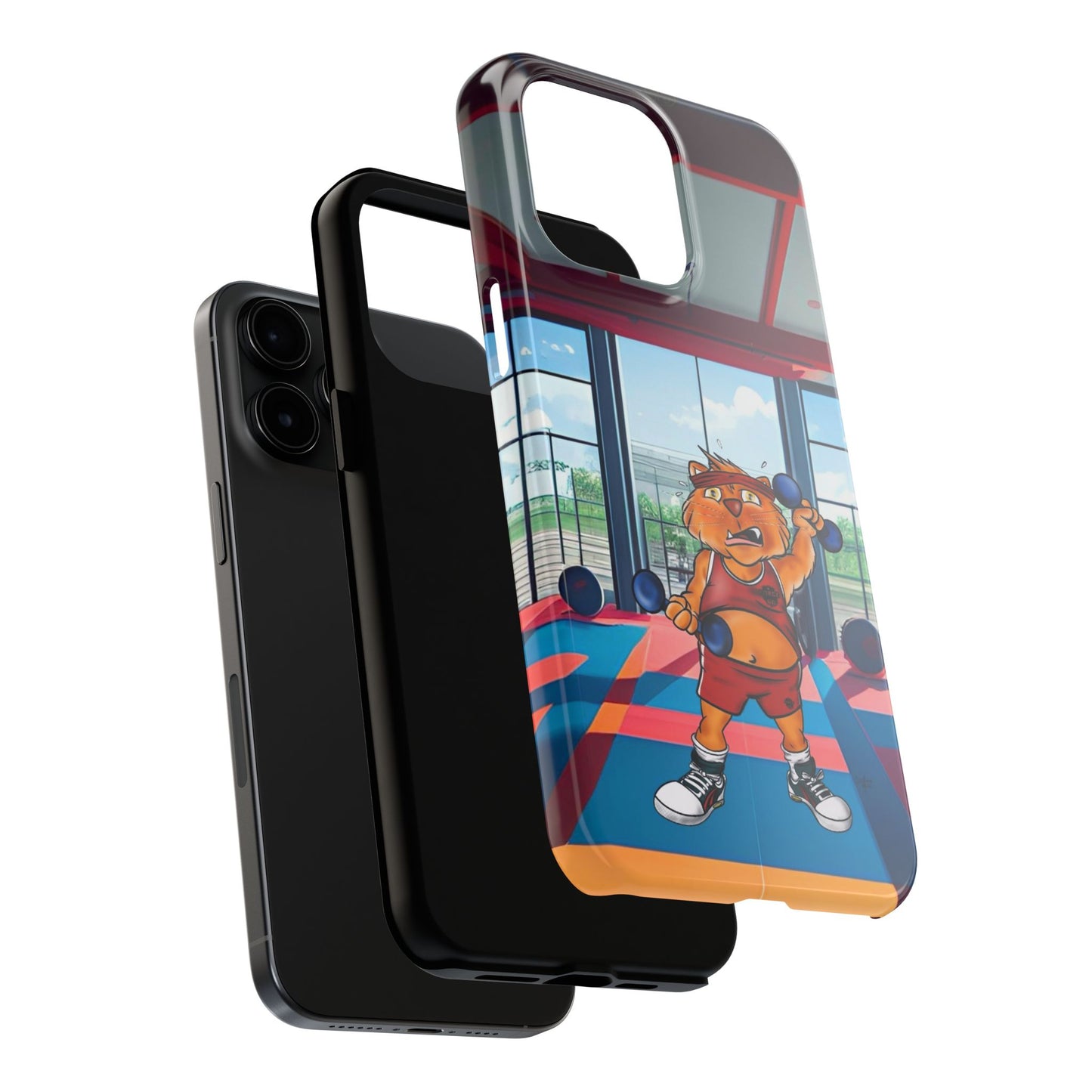 Force66.  Cat gym -IPhone case