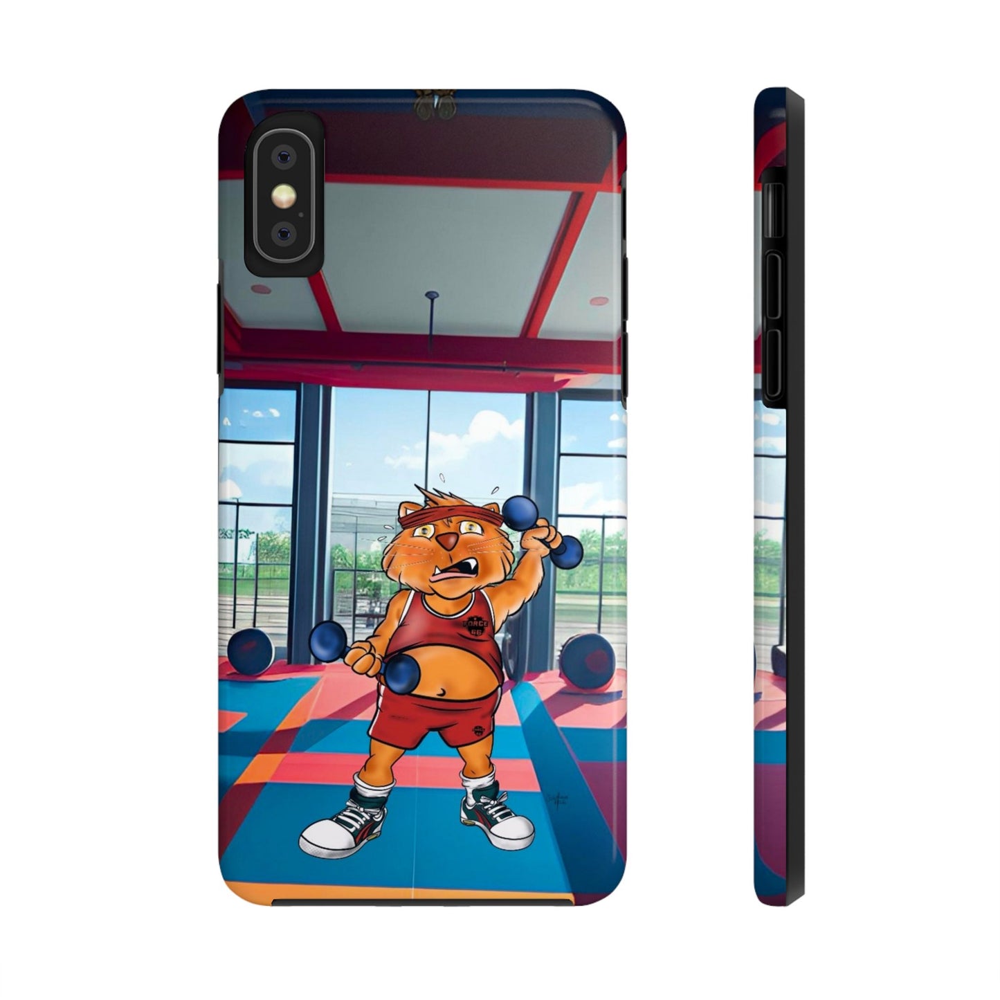 Force66.  Cat gym -IPhone case