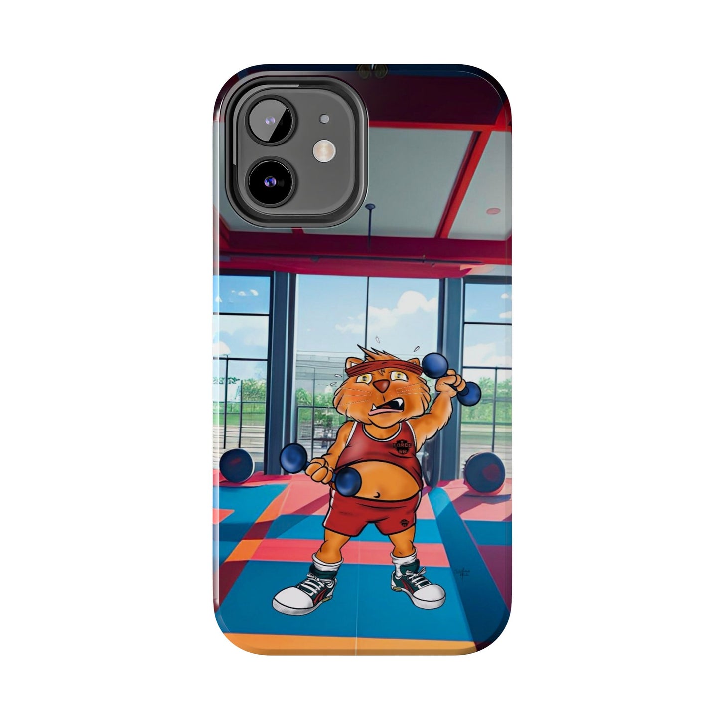 Force66.  Cat gym -IPhone case