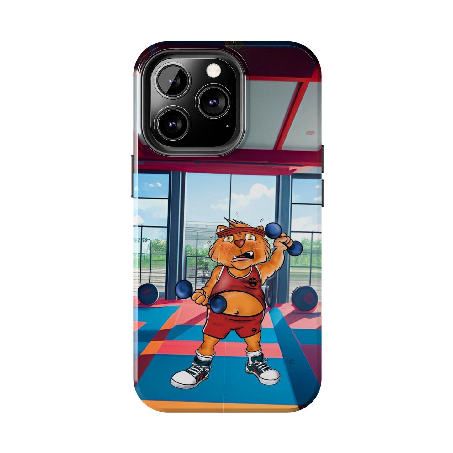 Force66.  Cat gym -IPhone case