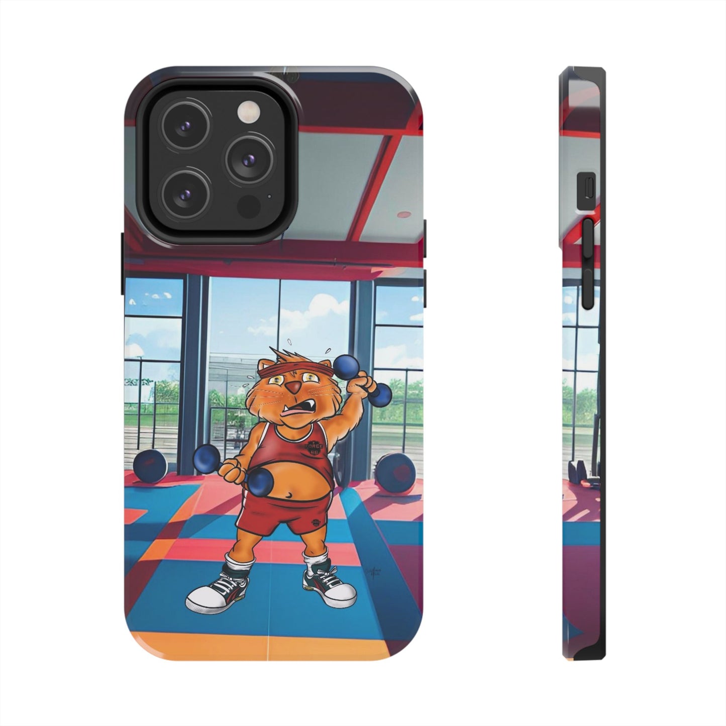 Force66.  Cat gym -IPhone case