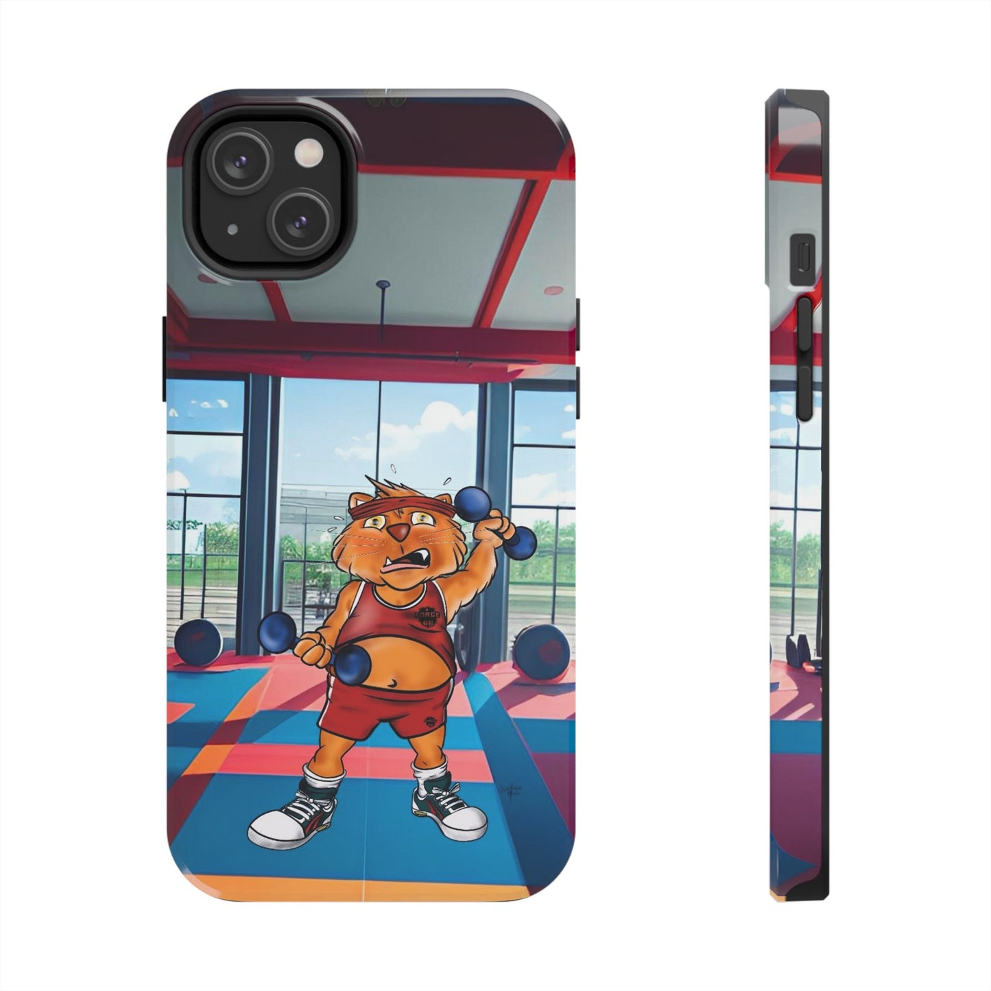 Force66.  Cat gym -IPhone case