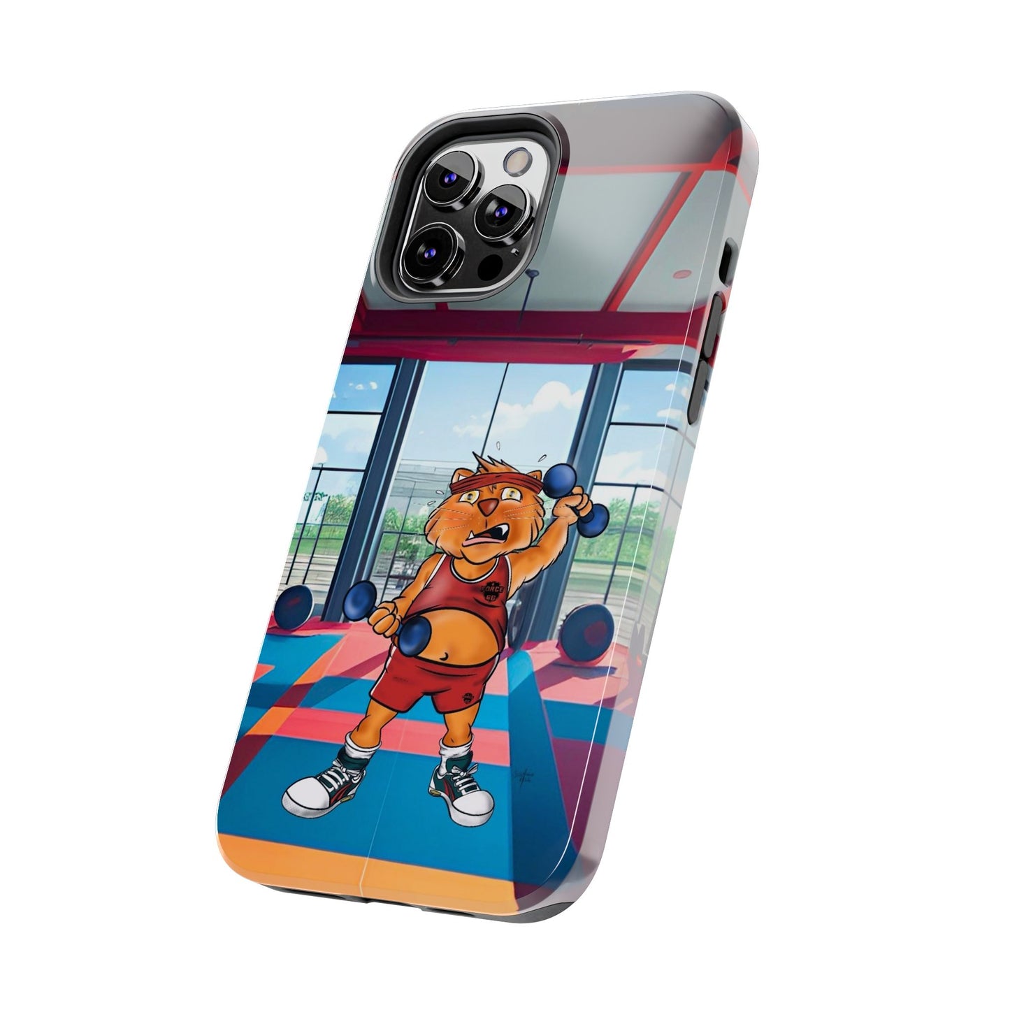 Force66.  Cat gym -IPhone case