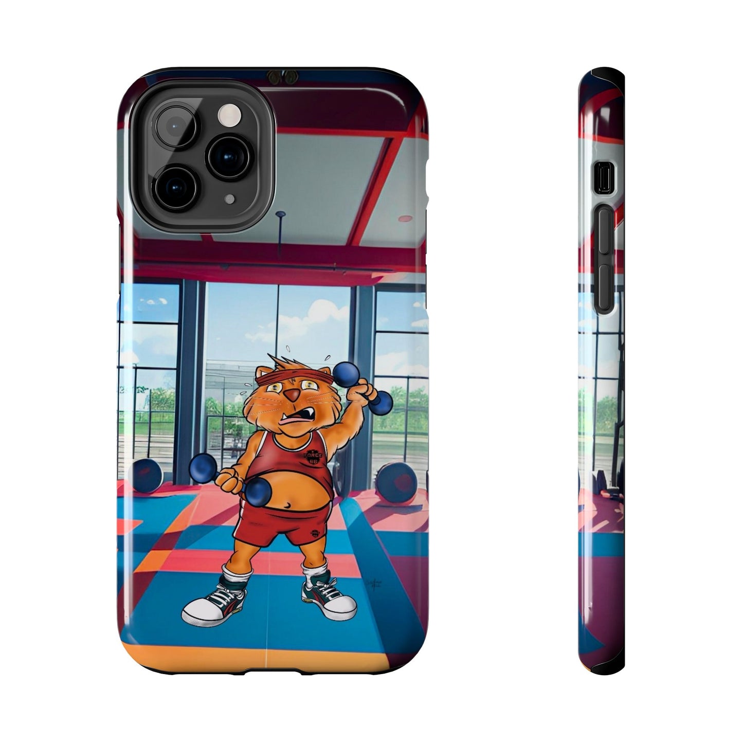 Force66.  Cat gym -IPhone case