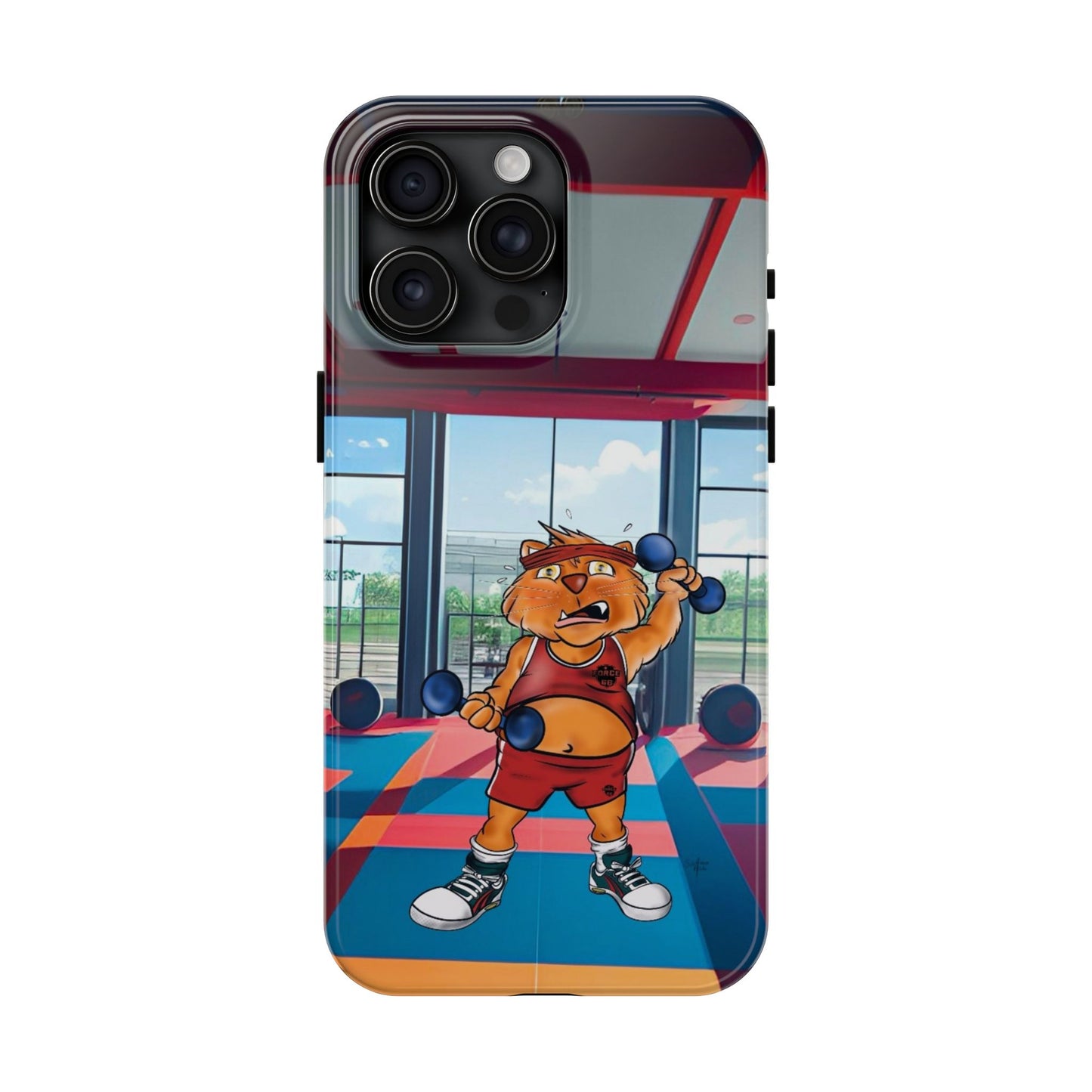 Force66.  Cat gym -IPhone case