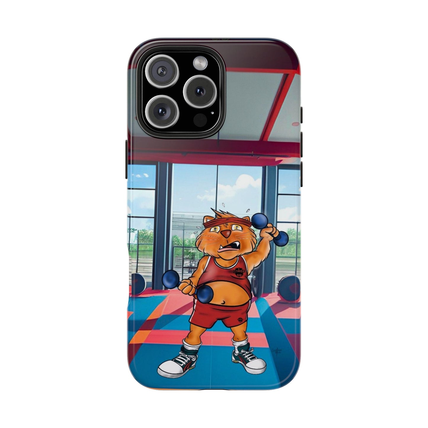 Force66.  Cat gym -IPhone case