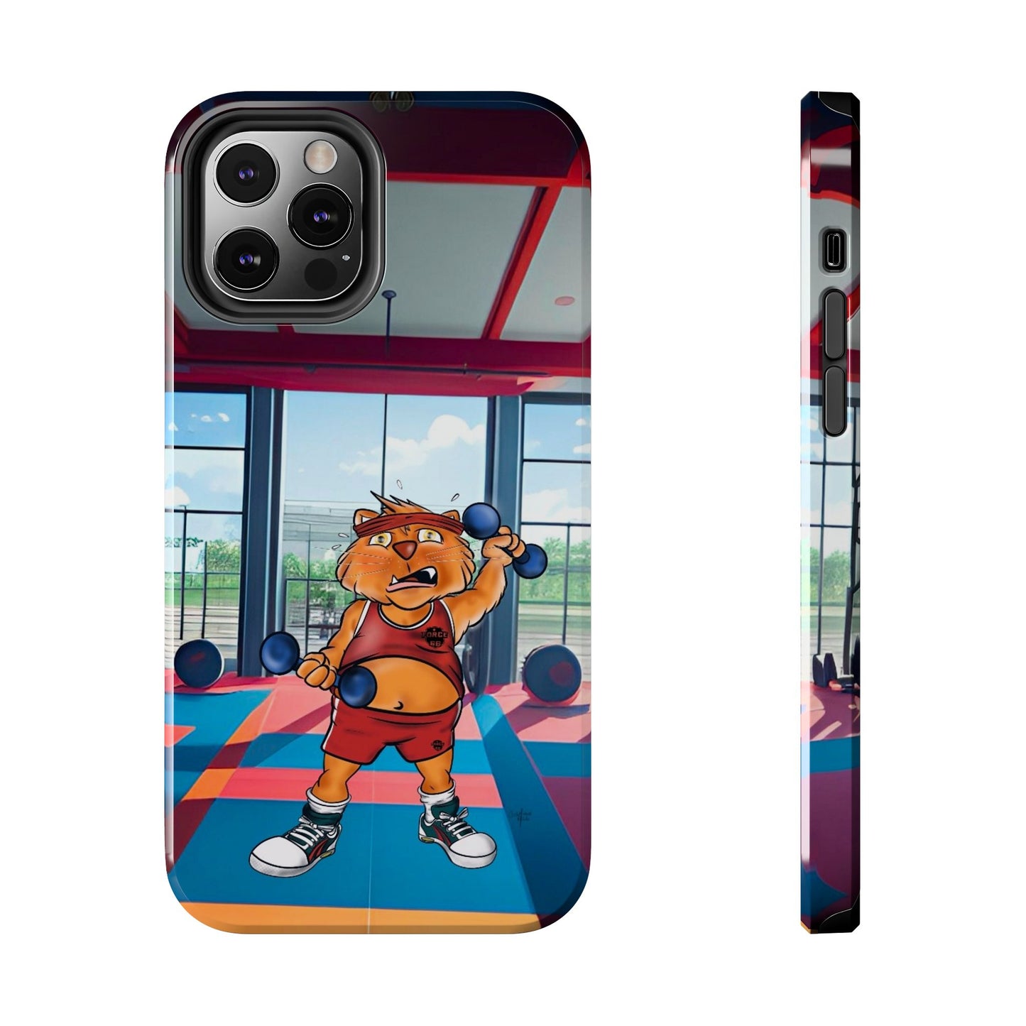 Force66.  Cat gym -IPhone case