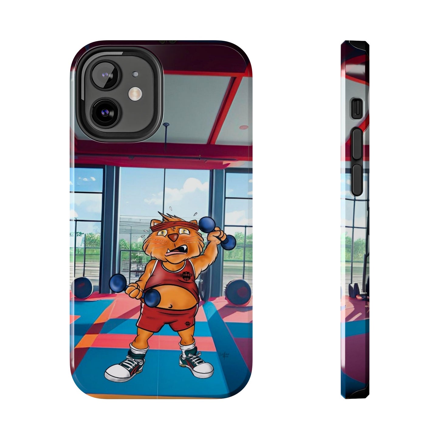 Force66.  Cat gym -IPhone case